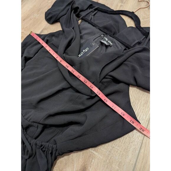 SzāS (16/0XL) City Chic Jumpsuit Split Front NWT - Picture 6 of 9